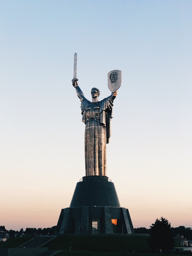 The monument of the motherland