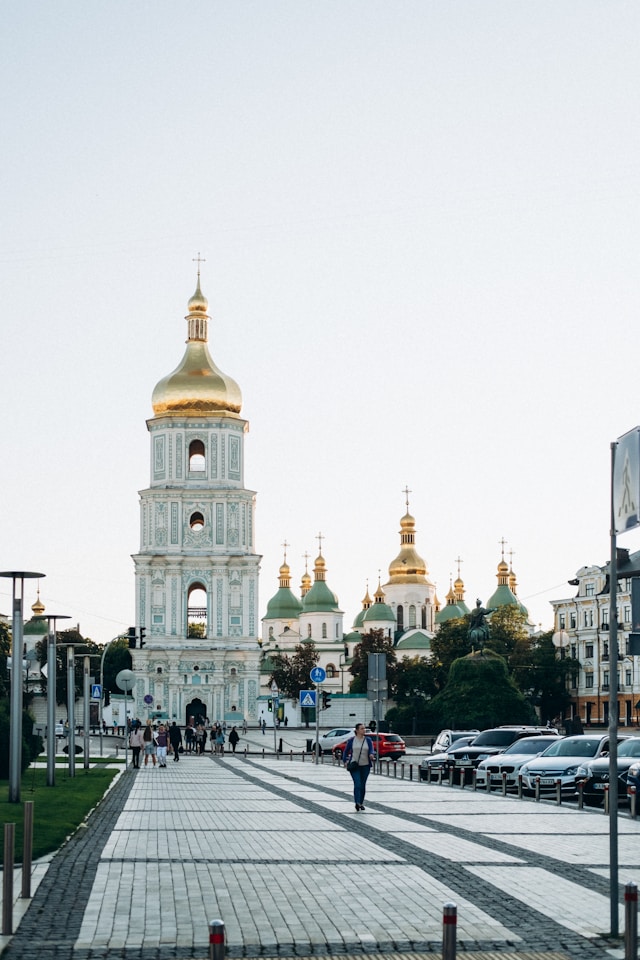 A photo depicting Saint Sophia's Cathedral